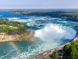 Niagara Falls in Canada with stunning waterfall views