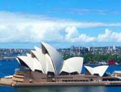 Sydney Opera House with stunning harbor views